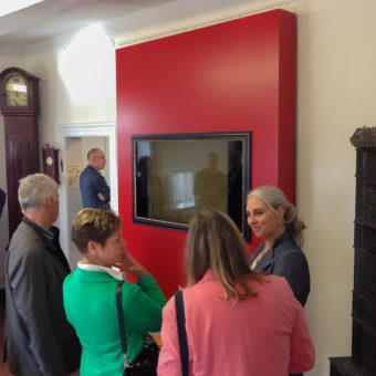 Medienstation im Museum Pfarrhaus