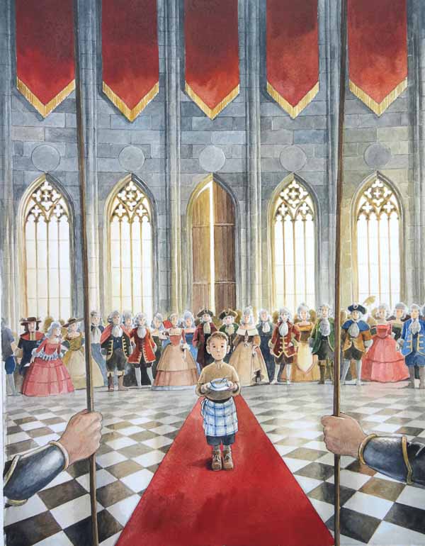 Cover des Kinderbuchs Nick Mangodieb Cover des Kinderbuchs Mick Mangodieb und die Rezepte der Sieben Weltmeere von Marloes Morshuis und Torben Kuhlmann
©Torben Kuhlmann/Gernstenberg