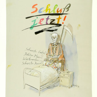 Foto/Abbildung zu „Schluss jetzt! Das Alter im Spiegel der Karikatur“