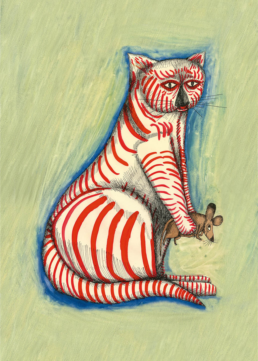 Günter Kunert: »Für Marianne«, 1971
© Museum Wilhelm Busch – Deutsches Museum für Karikatur und Zeichenkunst