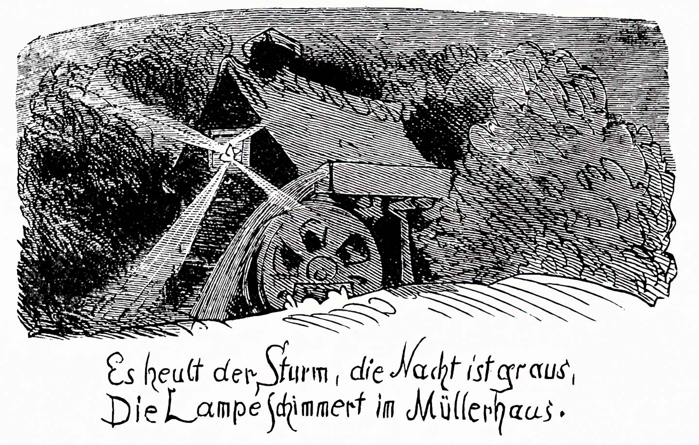 Sturm am Müllerhaus