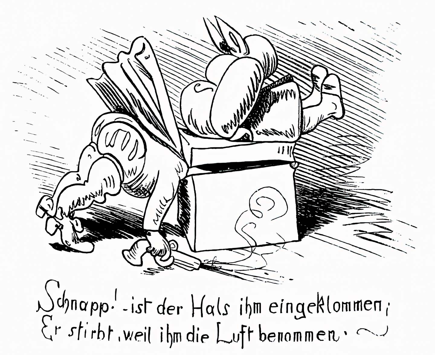 Der dritte Räuber in der Falle