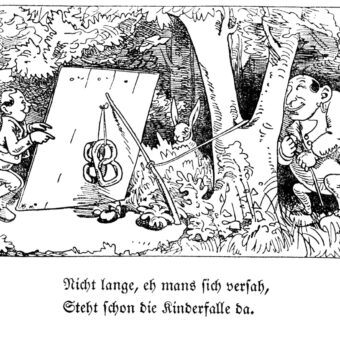 Historische Illustration zu Hänsel und Gretel