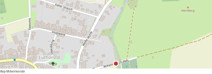 Lageplan: Wilhelm-Busch-Weg in Lüthorst